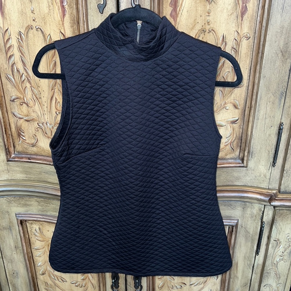 Apt. 9 Quilted Sleeveless Mock Turtleneck - image 1